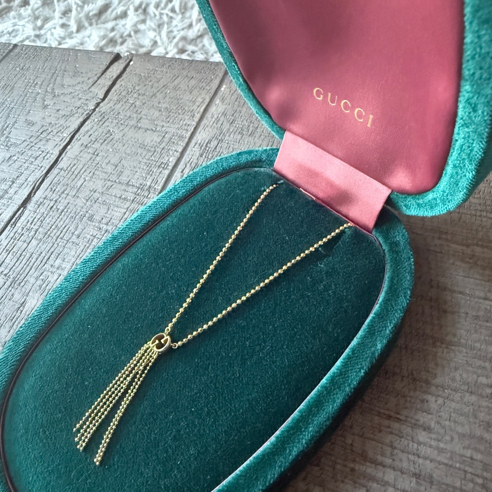 Gucci 18k Gold Tassel Necklace - Picture 6 of 13